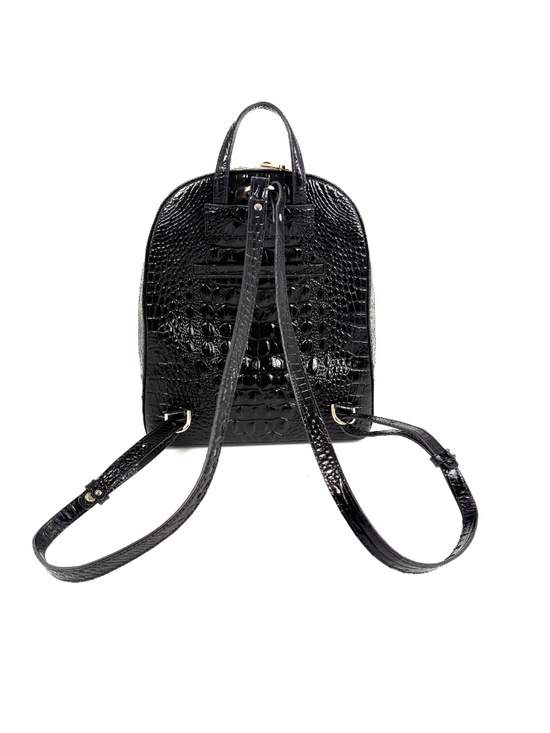 Brahmin Nola Black Melbourne Leather Backpack main image 10